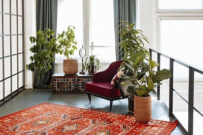 Modern Boho Style Living Room